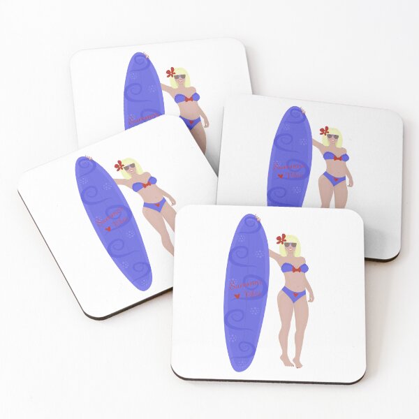 Item preview, Blonde woman with sailboard designed and sold by OM-lova.