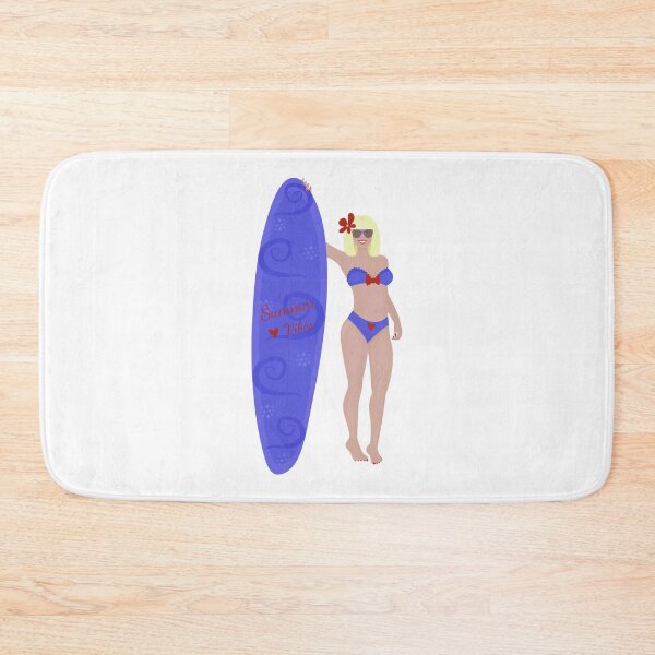 Item preview, Blonde woman with sailboard designed and sold by OM-lova.