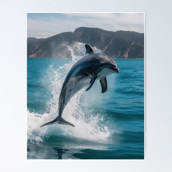 Artikelvorschau, Spectacular Jumping Dolphin in the Sea entworfen und verkauft von libanmax.
