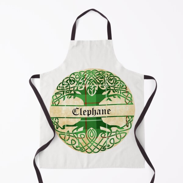 Artikelvorschau, Clephane Tree of Life Clan Schottischer Familienname Tartan entworfen und verkauft von BagTown Clans.