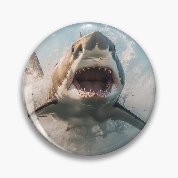 Item preview, Great Whites Warning Roar into the Water designed and sold by libanmax.