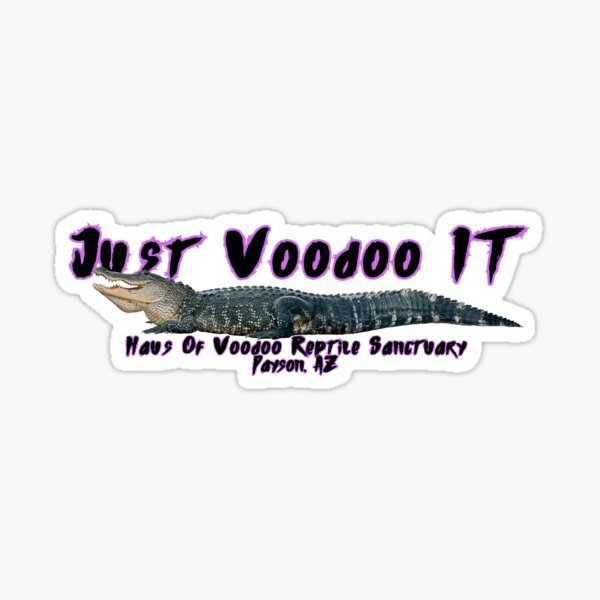 Just Voodoo It Sticker