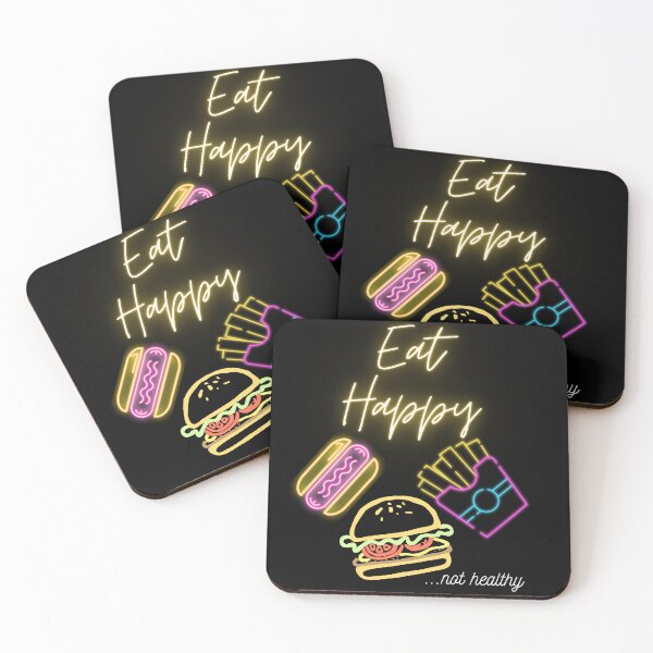 Item preview, Eat happy not healthy designed and sold by Astrie.