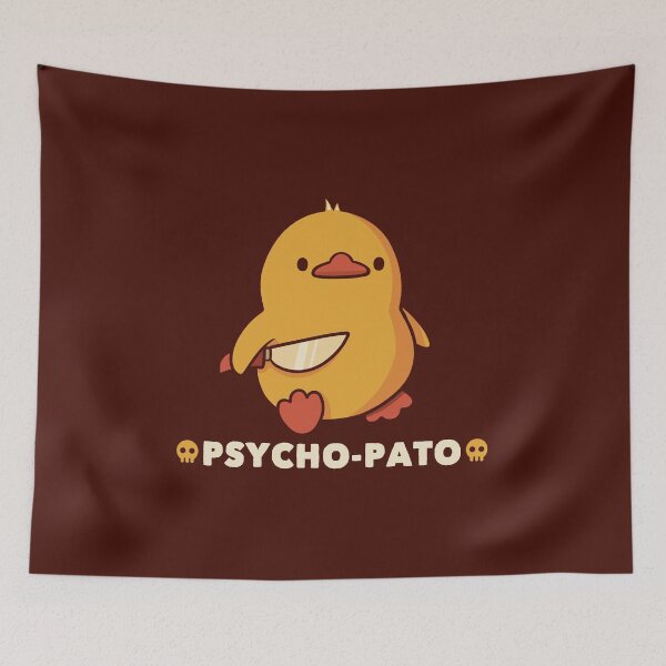 Item preview, Psycho-Pato Funny Duck Brown by Tobe Fonseca designed and sold by Tobe Fonseca®.