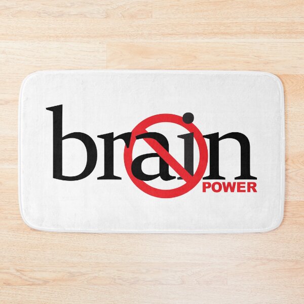 Item preview, Brain Power - No AI - Keep It Human designed and sold by WonderWhat.