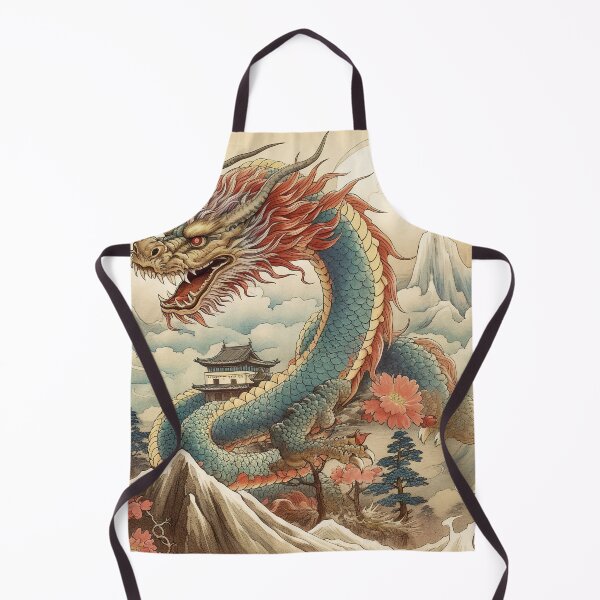 Item preview, Serene Dragon and Mount Fuji designed and sold by Venon28.