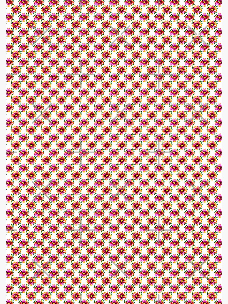 Thumbnail 3 of 3, Spiral Notebook, Flower Pattern "Dana" designed and sold by Patterns For Products.
