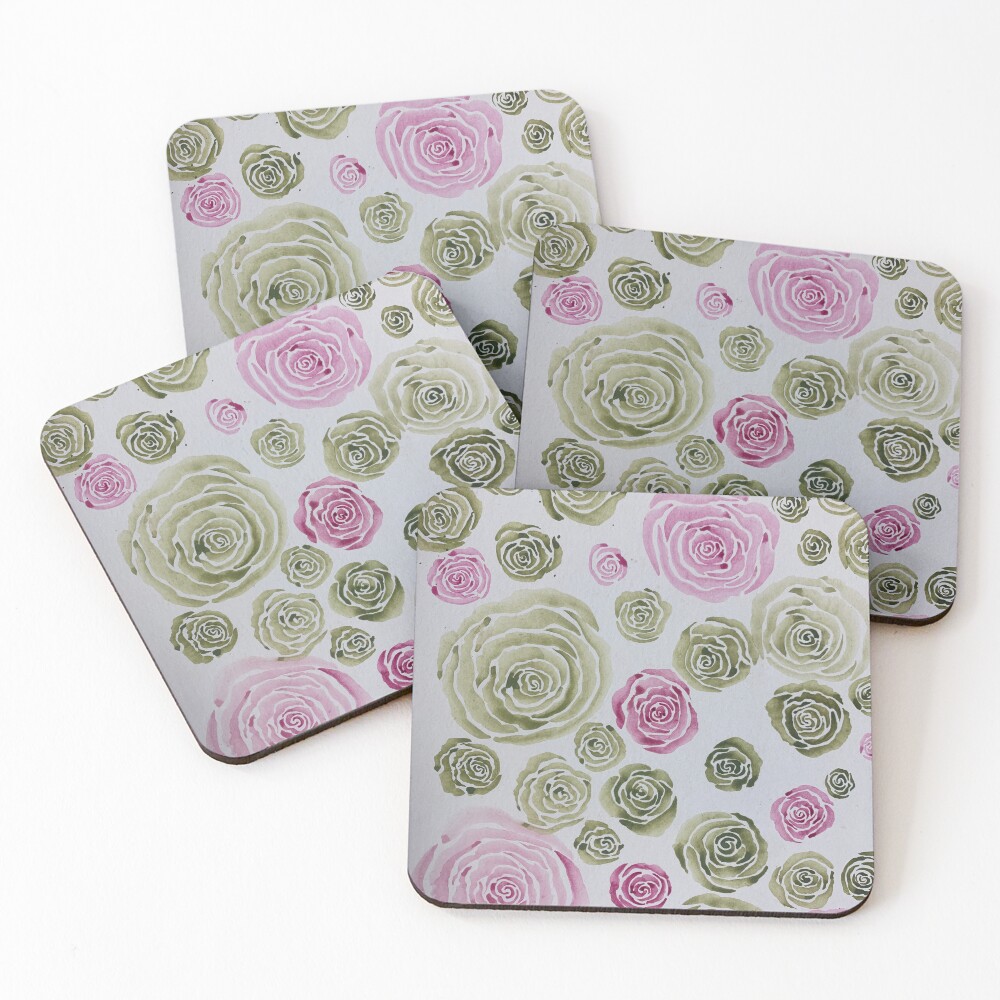 Item preview, Coasters (Set of 4) designed and sold by Rosesbyrobin.