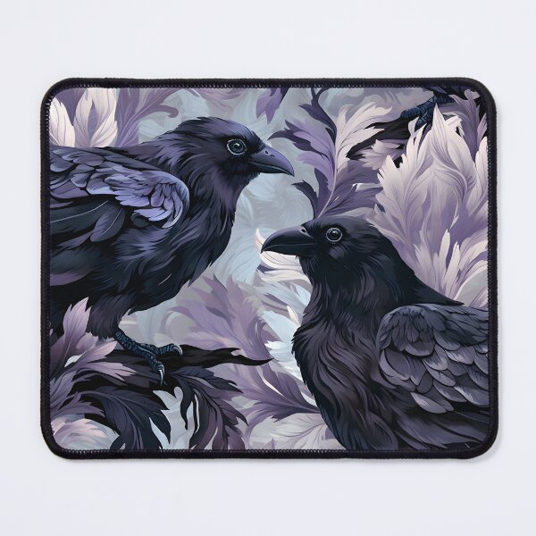 Item preview, Enchanting Ravens: A Pattern of Graceful Birds designed and sold by SweetRepeat.