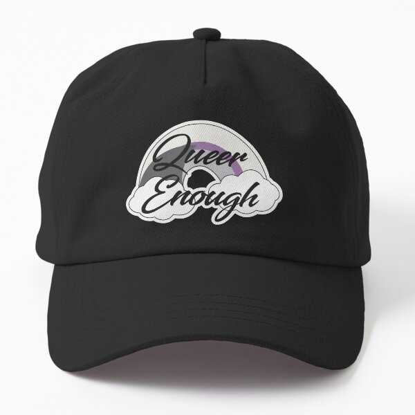 Artikel-Vorschau von Queer Enough Demisexual Rainbow, designt und verkauft von SearchforWords.