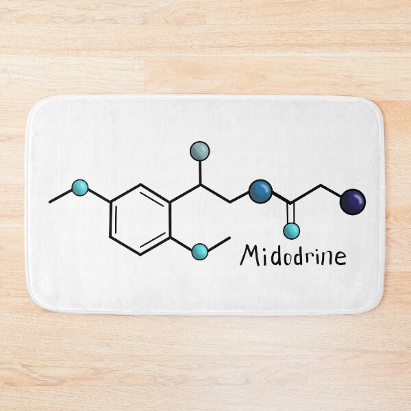 Item preview, Midodrine Chemical Structure  designed and sold by EmyBeeDesigns.