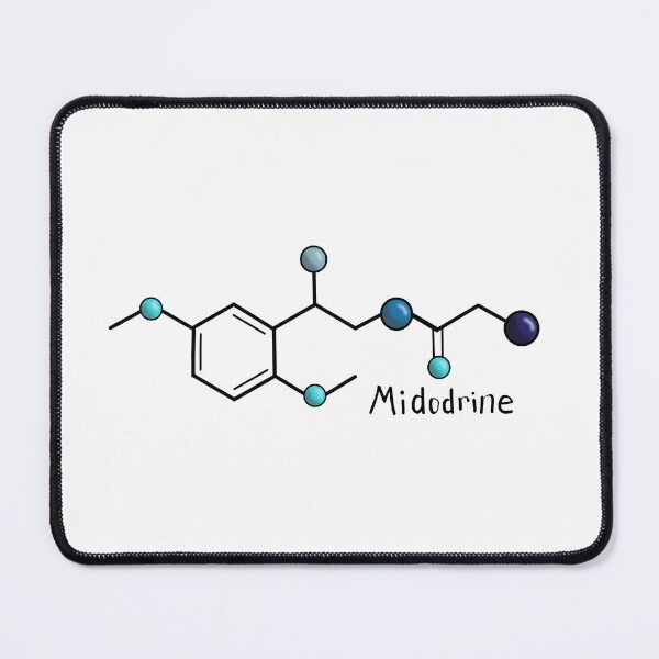 Item preview, Midodrine Chemical Structure designed and sold by EmyBeeDesigns.