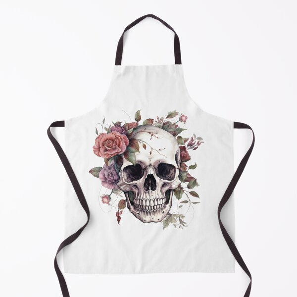 Item preview, Blooming Skull designed and sold by TattedHart.