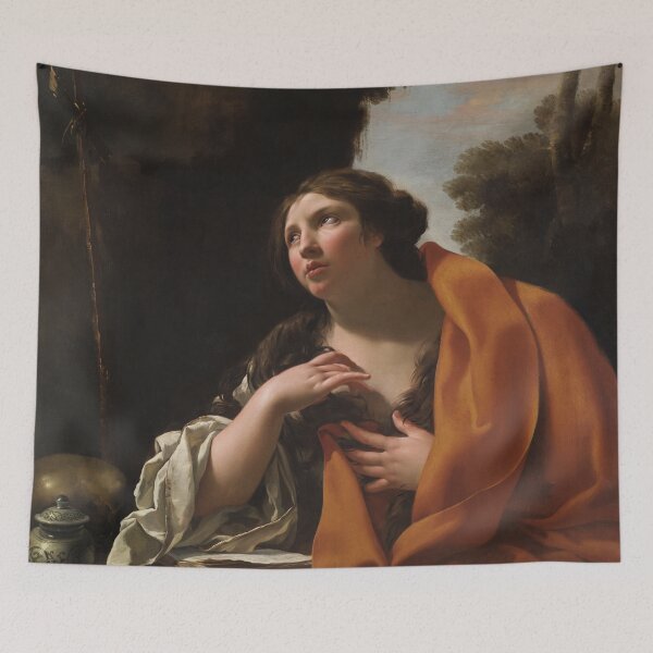 Item preview, Saint Mary Magdalen | Simon Vouet | 1630 Baroque Biblical Art designed and sold by CJET.