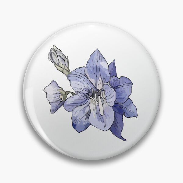 Item preview, Larkspur flower designed and sold by BI-art.