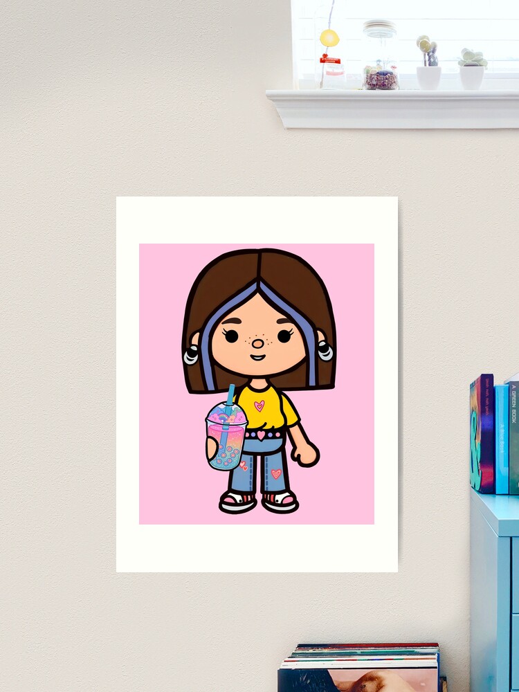 toca life box - toca boca cute Art Print for Sale by dahlia-mays