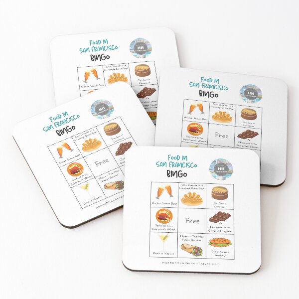 Item preview, Food Bingo Card - San Francisco Food Bingo designed and sold by HHLifestyleTrav.