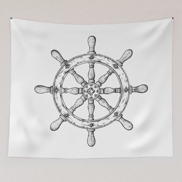 Item preview, Ship Steering Wheel designed and sold by wings-of-rage.