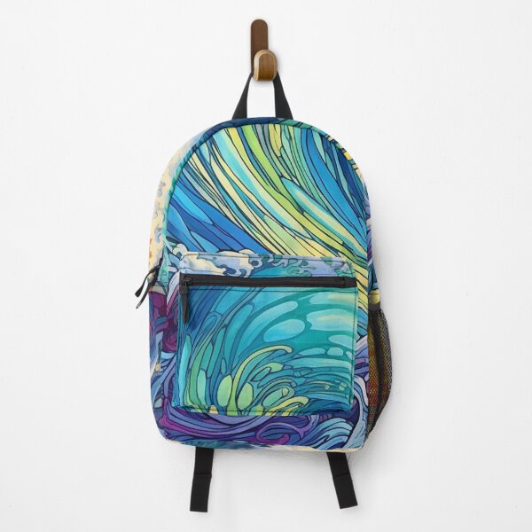Item preview, Abstract Ocean Waves Pattern designed and sold by Desfix.