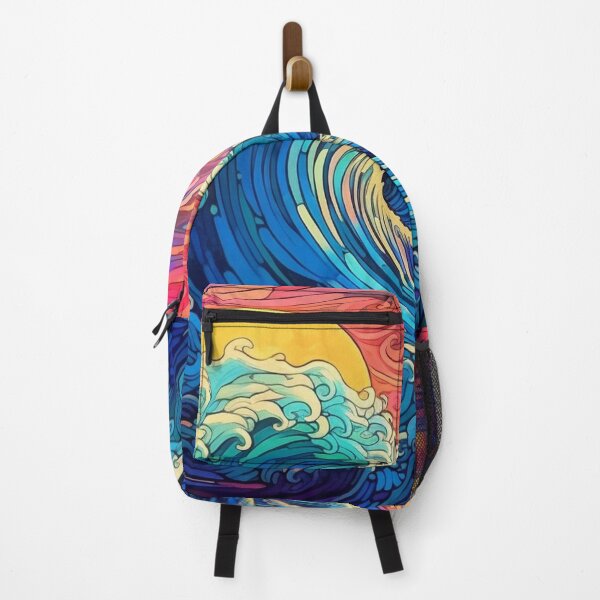 Item preview, Abstract Ocean Waves Pattern designed and sold by Desfix.