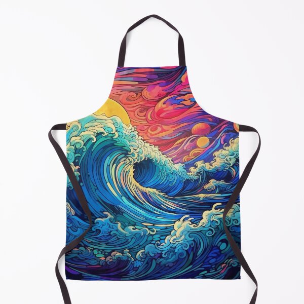 Item preview, Abstract Ocean Waves Pattern designed and sold by Desfix.