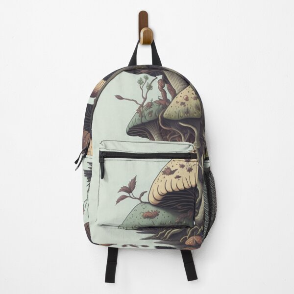 Item preview, Lovely illustration of Mushrooms and fungi trendy art designed and sold by Vintage Designs +.