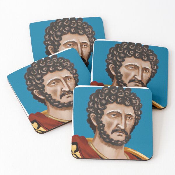 Artikelvorschau, Marcus Aurelius malt Porträt 2 entworfen und verkauft von BravuraMedia.