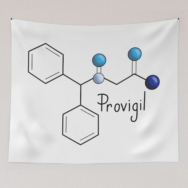 Item preview, Provigil Chemical Structure  designed and sold by EmyBeeDesigns.