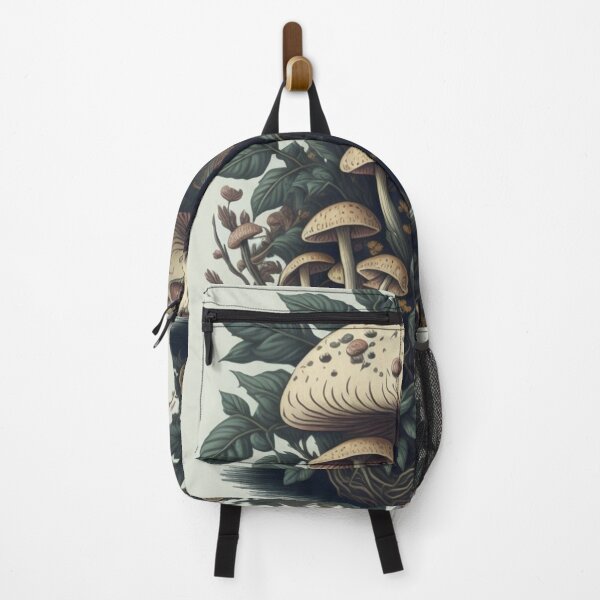 Item preview, Lovely illustration of Mushrooms and fungi trendy art designed and sold by Vintage Designs +.