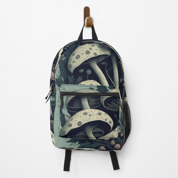 Item preview, Lovely illustration of Mushrooms and fungi trendy art designed and sold by Vintage Designs +.