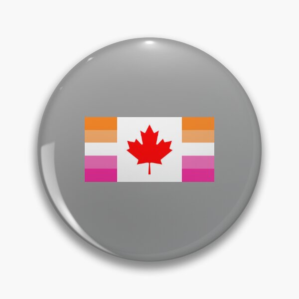 Item preview, Lesbian Canadian Flag designed and sold by gayflaglover.