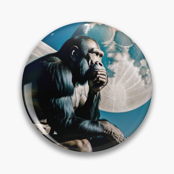 Item preview, The Thinker Ape On Uranus #1 designed and sold by Big Boom Creations.