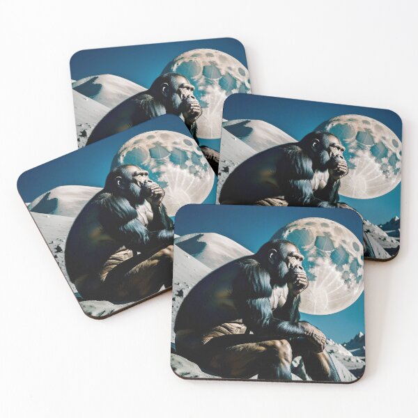 Item preview, The Thinker Ape On Uranus #1 designed and sold by Big Boom Creations.