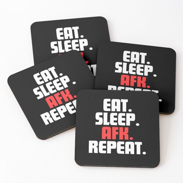 Item preview, Eat, AFK. Caps Lock. Repeat. designed and sold by danielliamgill.