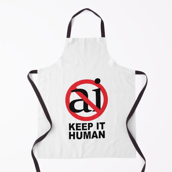 Item preview, No AI - Keep It Human designed and sold by WonderWhat.