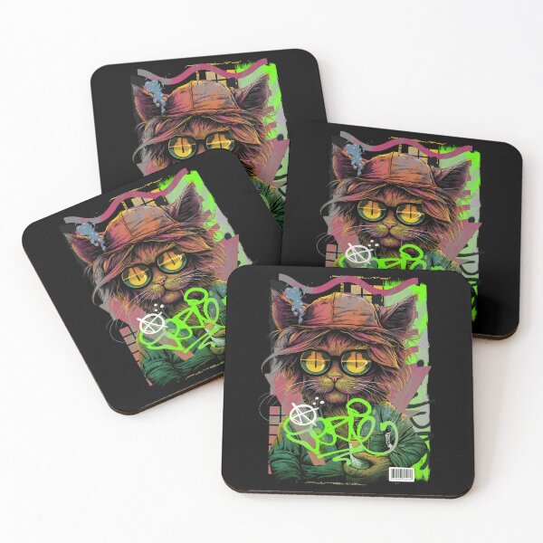 Item preview, Graffiti Artist Cat designed and sold by madeinexception.