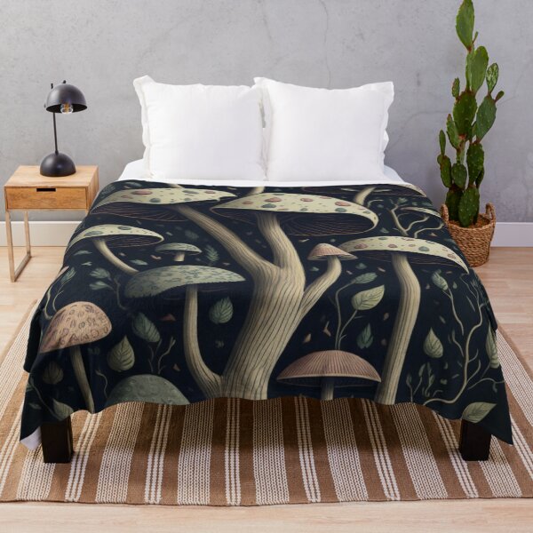 Item preview,  Lovely illustration of Mushrooms and fungi trendy art designed and sold by Vintage Designs +.