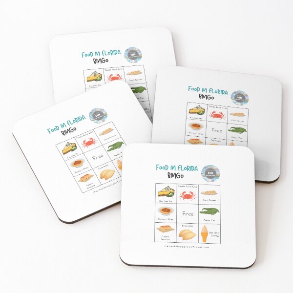Item preview, Food Bingo Card - Florida Food Bingo designed and sold by HHLifestyleTrav.