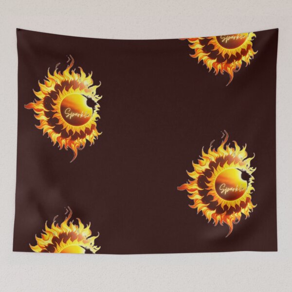 Item preview, Inferno's Embrace: The Sun's Fiery Farewell designed and sold by CreateUniverse.