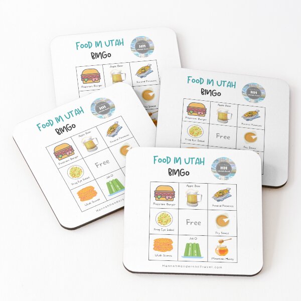 Item preview, Food Bingo Card - Utah Food Bingo designed and sold by HHLifestyleTrav.