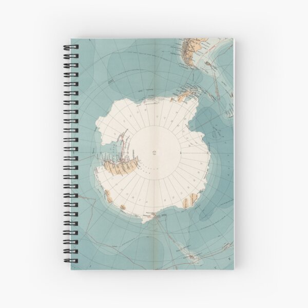 Item preview, Vintage Map of Antarctica (1904) designed and sold by BravuraMedia.