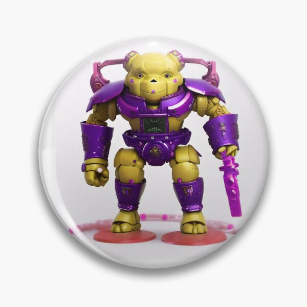 Item preview, Never released action figure! Bear robot mutant designed and sold by SheepAttack.
