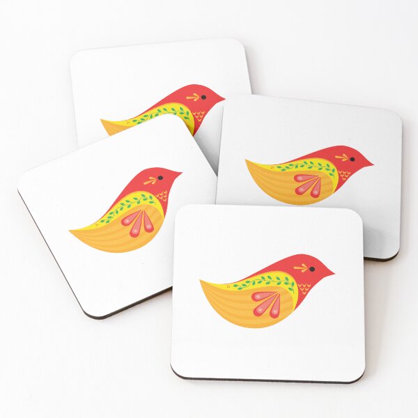 Item preview, Colorful Red Bird, Right Facing designed and sold by BellaSinclair9.