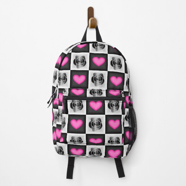 Item preview, Rose Heart Checker Pink 2 designed and sold by DrowningBeauty.