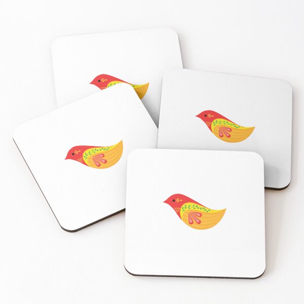 Item preview, Colorful Red Bird, Left Facing designed and sold by BellaSinclair9.