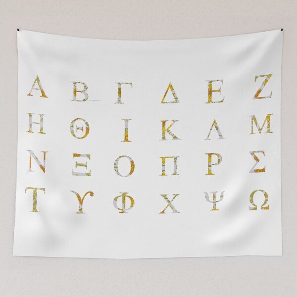 Item preview, Greek Letters designed and sold by Lil-Bit-Batty.