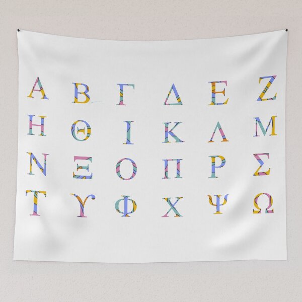 Item preview, Greek Letters designed and sold by Lil-Bit-Batty.