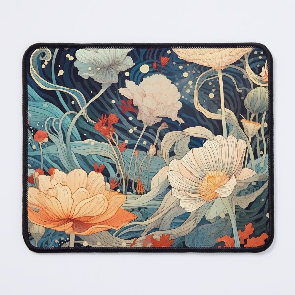 Item preview, Floral / Aquatic Pattern designed and sold by MTJ-Mushrooms.
