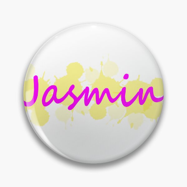 Artikelvorschau, Jasmin-Namensdesign entworfen und verkauft von Momosstickers.