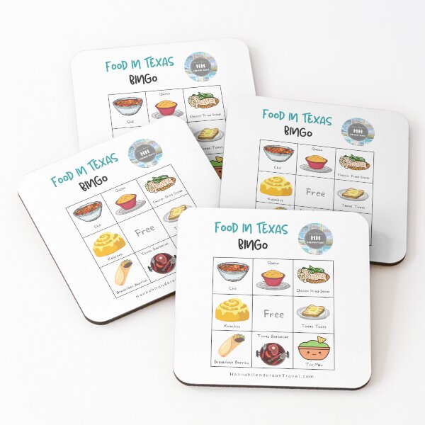 Item preview, Food Bingo Card - Texas Food Bingo designed and sold by HHLifestyleTrav.